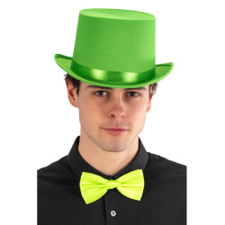 Neónovo zelená motýlik